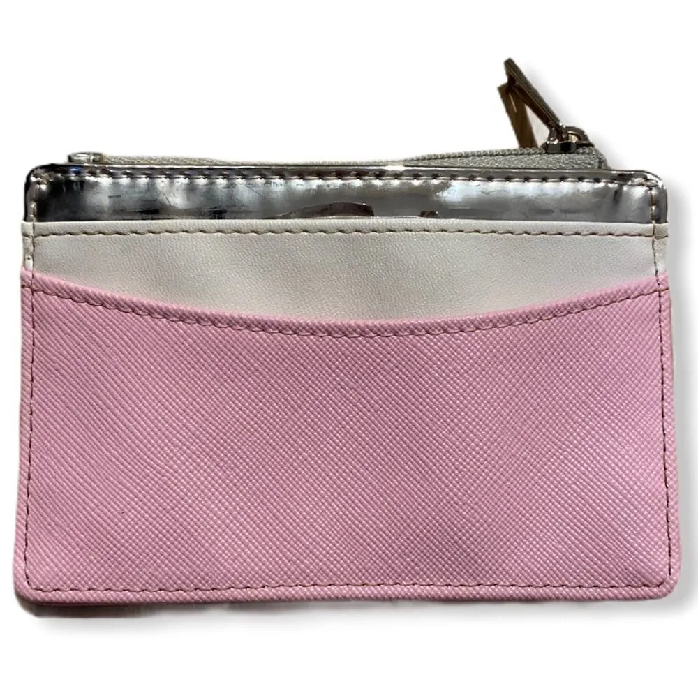 Crossi pink and silver small wallet Pink - Image 2
