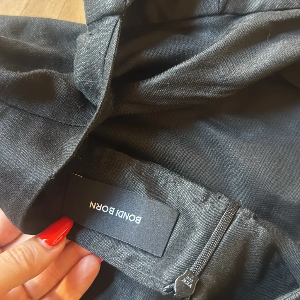 BONDI BORN Classic Black Dress - Image 3