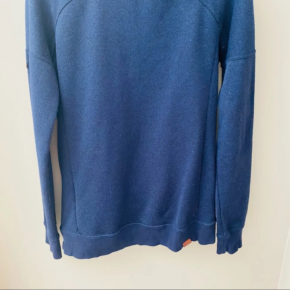 Roxy Pullover Sweater Navy Sz Medium - Image 10