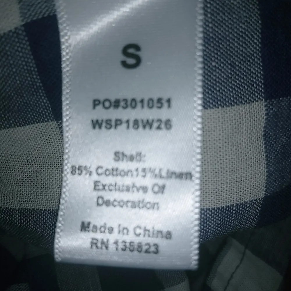 Shyanne S Blue Checkered Crop Top - Image 6