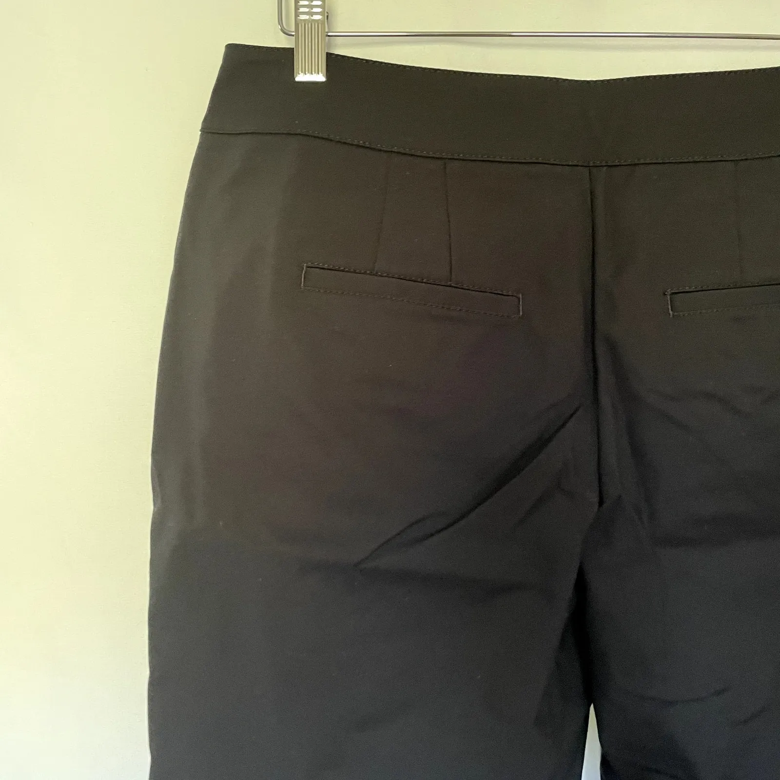 White House Black market perfect form contour bootcut women's trousers black 10R - Image 4