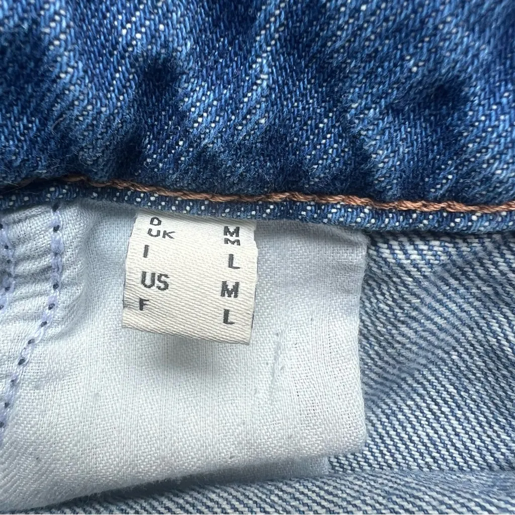 Esprit Womens 100% Cotton Denim Skirt Overalls Size Large NWT - Image 7