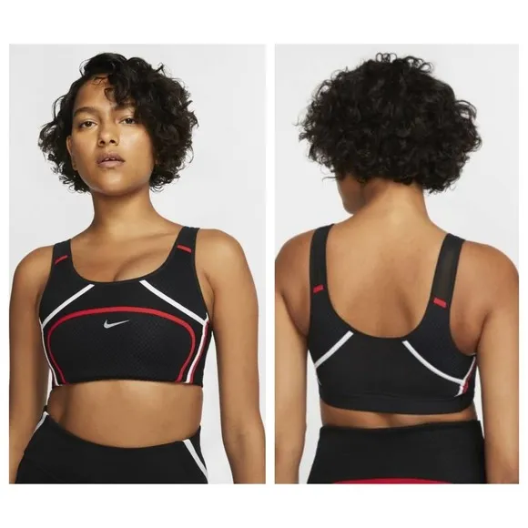 NWT Nike Swoosh UltraBreathe City Ready Medium-Support Sports Bra (S) - Image 2