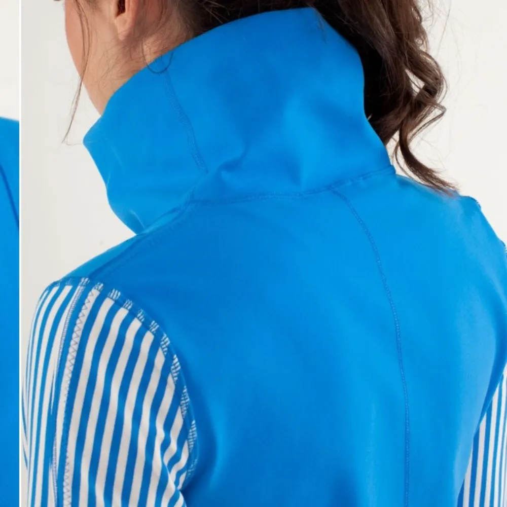 BLUE DAILY YOGA JACKET - Image 3