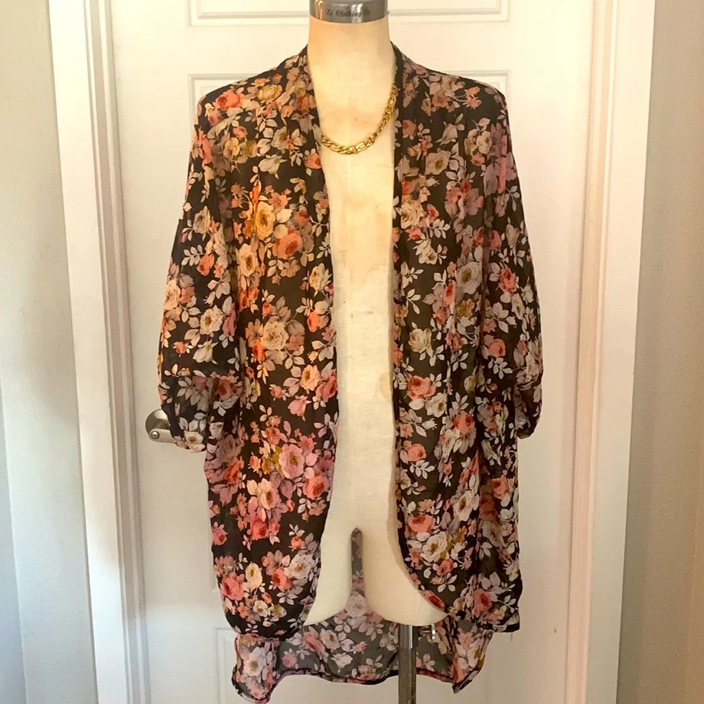 Chiffon Kimono Shawl - Image 3