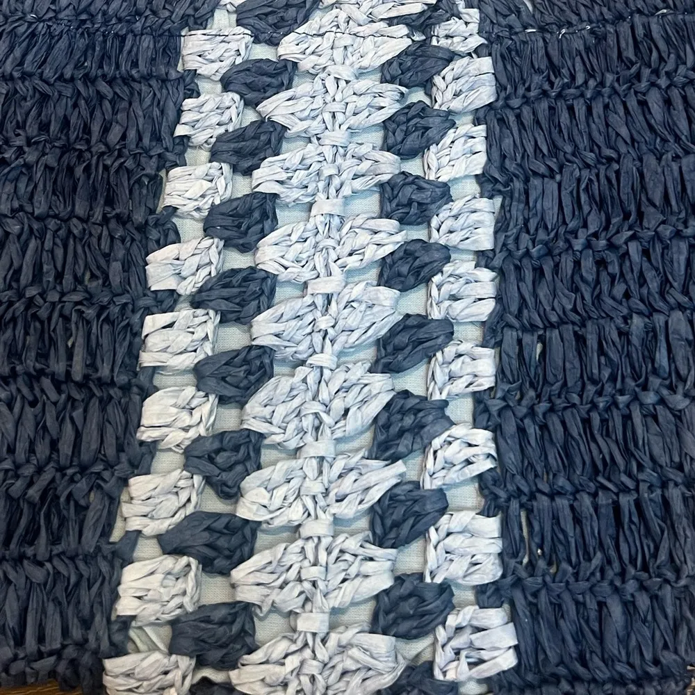 Free People Woven Drawstring Boho Heatwave Mini Bag‎ NWT Retro - Image 5