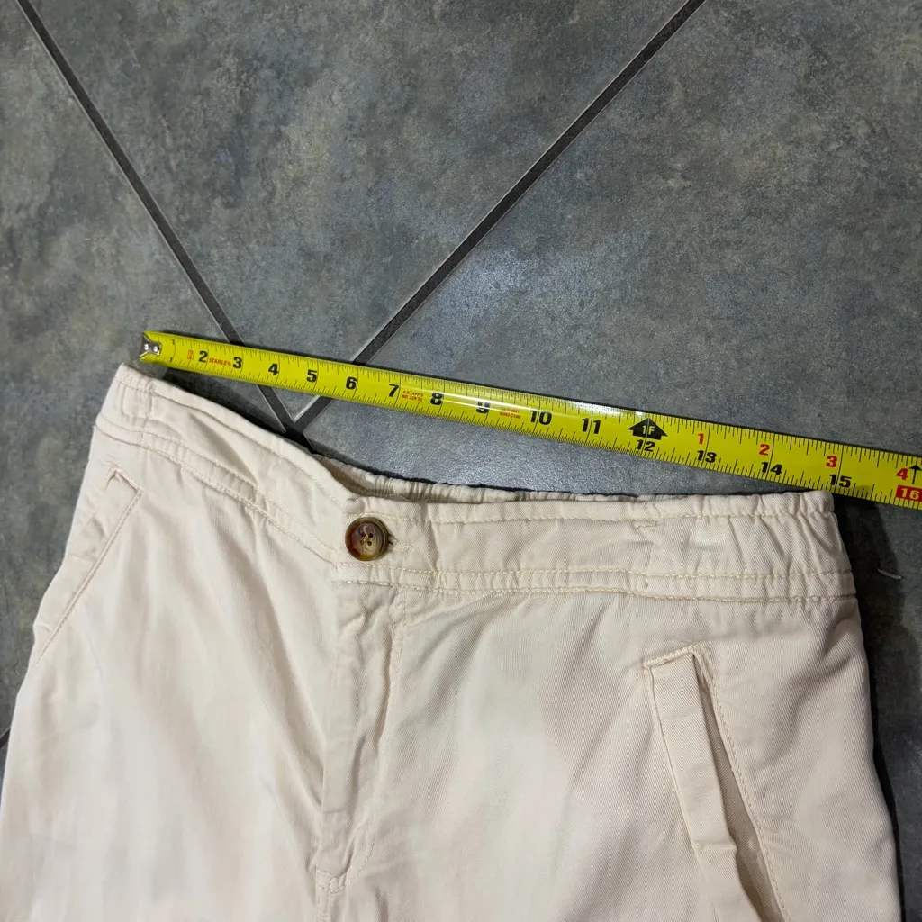 NWT Marine Layer Saturday Pants Women Sz L Chino Elastic Waistband Casual Comfy - Image 7