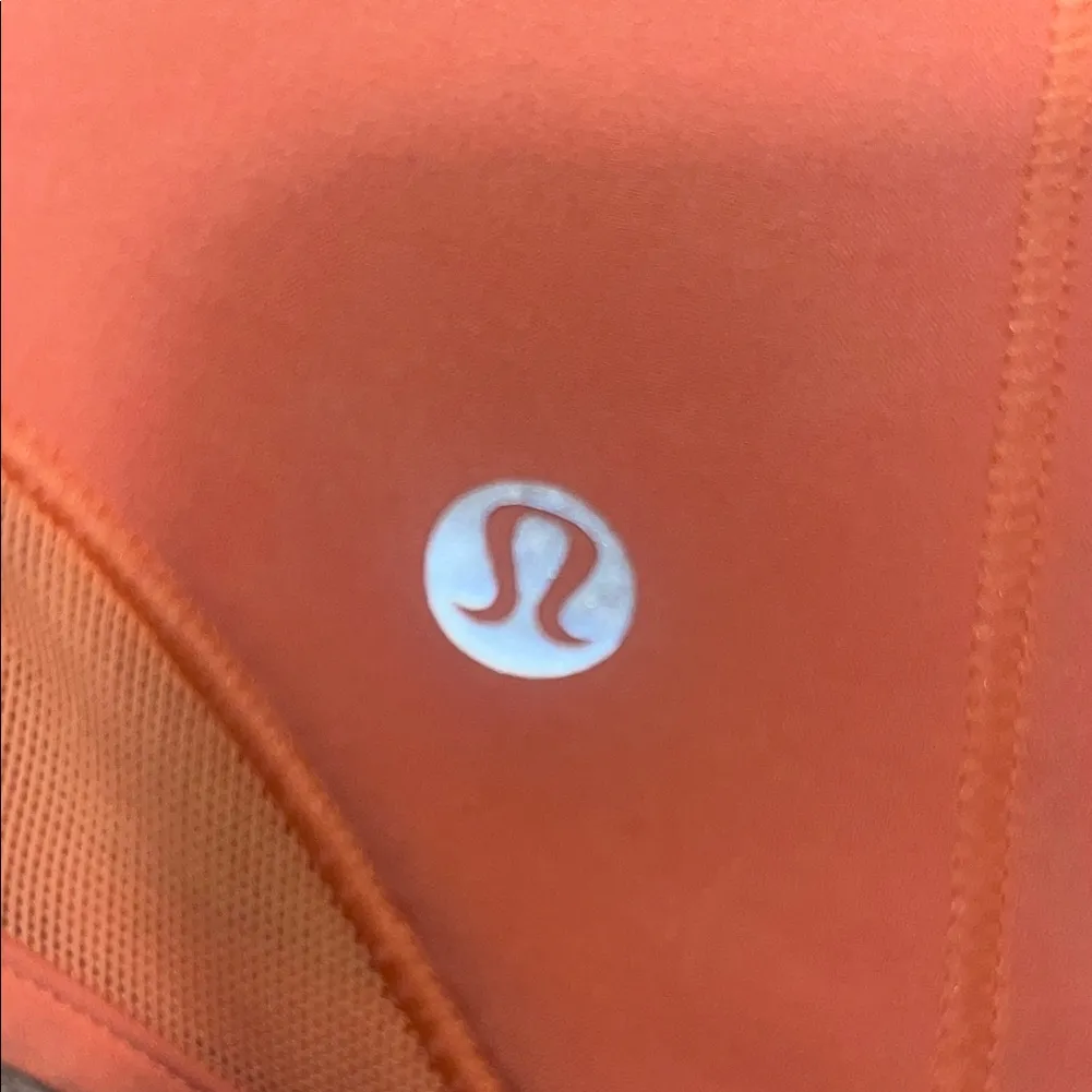 Lululemon orange hotty hot shorts - Image 3