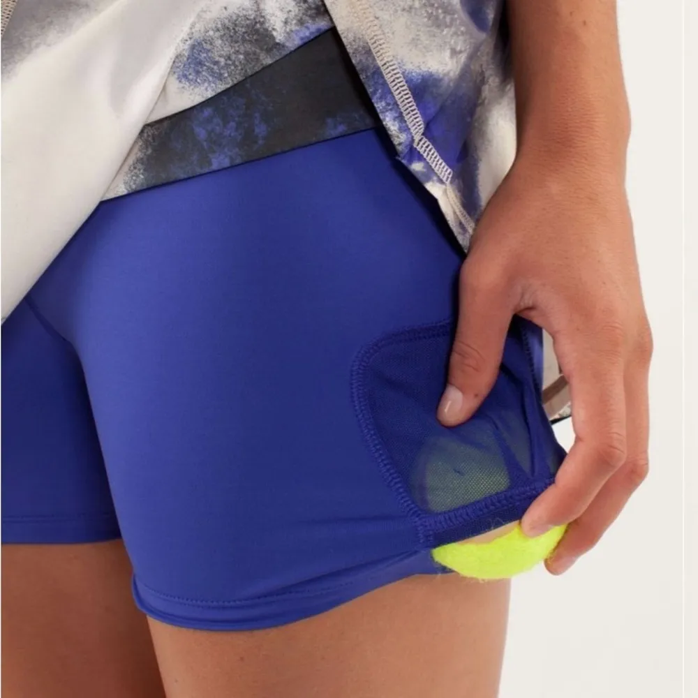 Y2K Lululemon Pace Setter Skirt Skort shorts Tall Milky Way Multi Print Sz 4 - Image 10