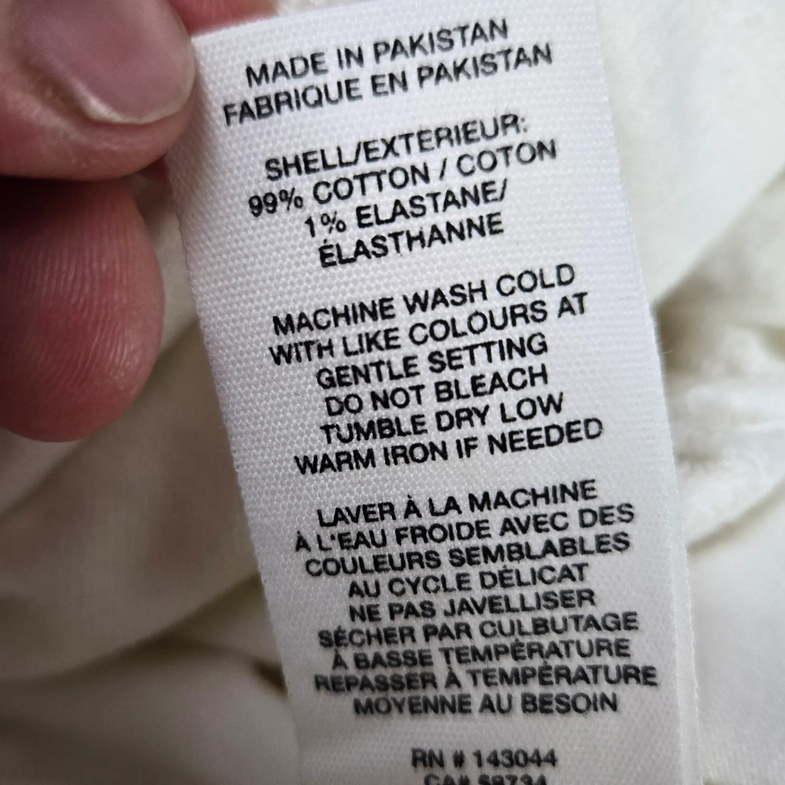 Avec Les Filles White Denim Playsuit Utility Classic Contemporary Romper Size XS - Image 6