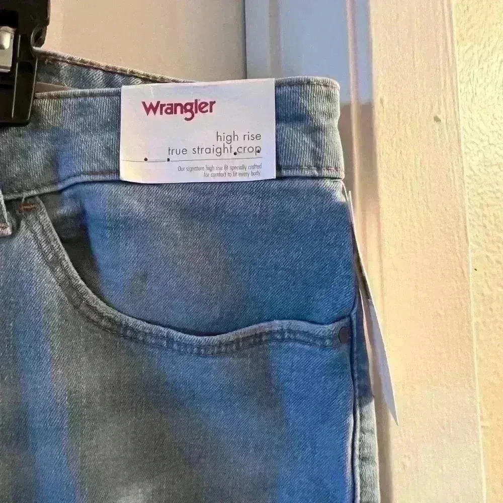 Wranglers Jeans High rise true straight crop Plus size 22W - Image 5