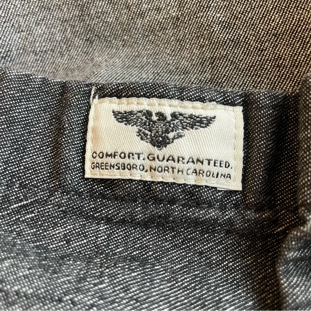 flex for comfort women’s charcoal  button down size s/p - Image 5