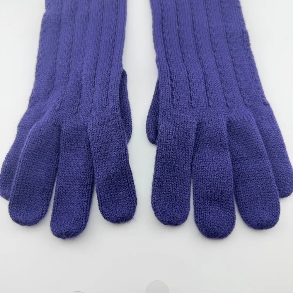 Echo Long Purple Gloves - Image 2
