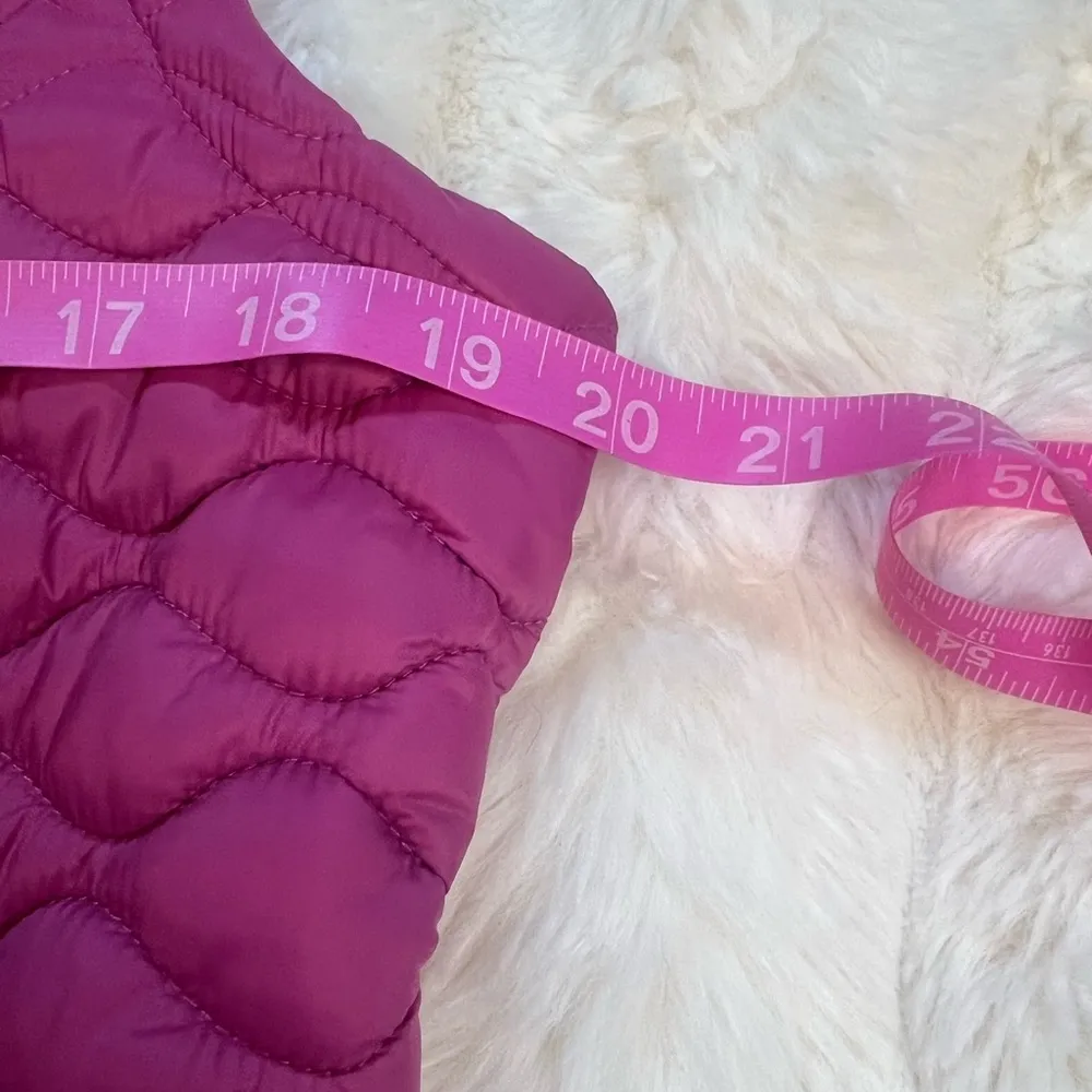 Free Country Women's Quilted Magenta Vest Sz medium - Image 5