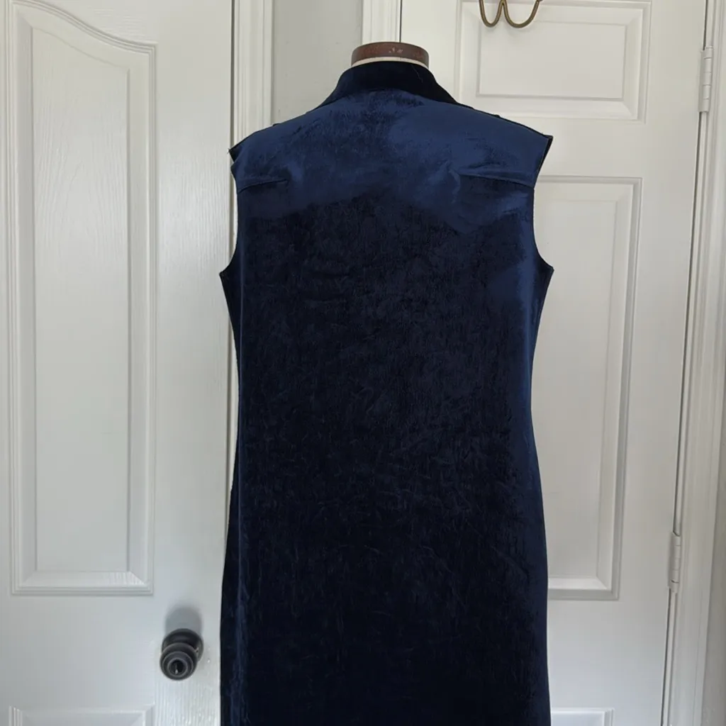 Chiara Boni velvet Hana long vest - Image 15