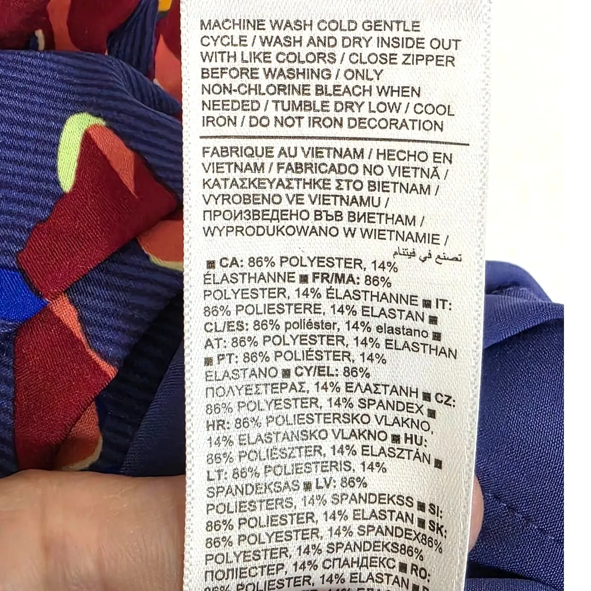 Athleta  Brooklyn Floral Printed Romper Size 10 - Image 5