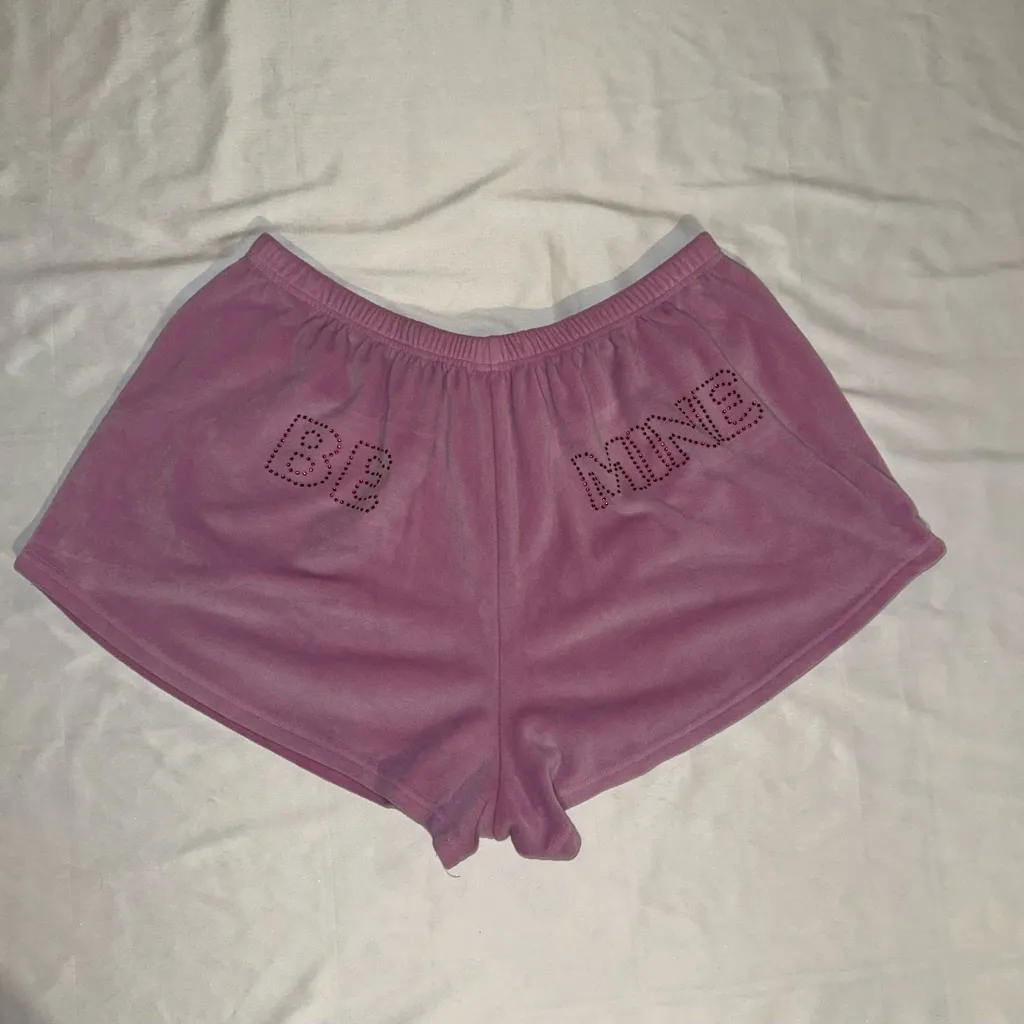 Valentine’s Day Pink and Cherry Print Pajama Shorts Bundle Size 2X - Image 6