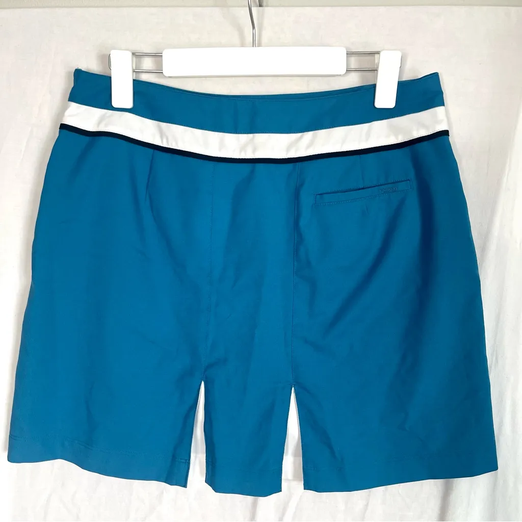 IZOD | Teal Golf Skort Sz 8 Blue - Image 5