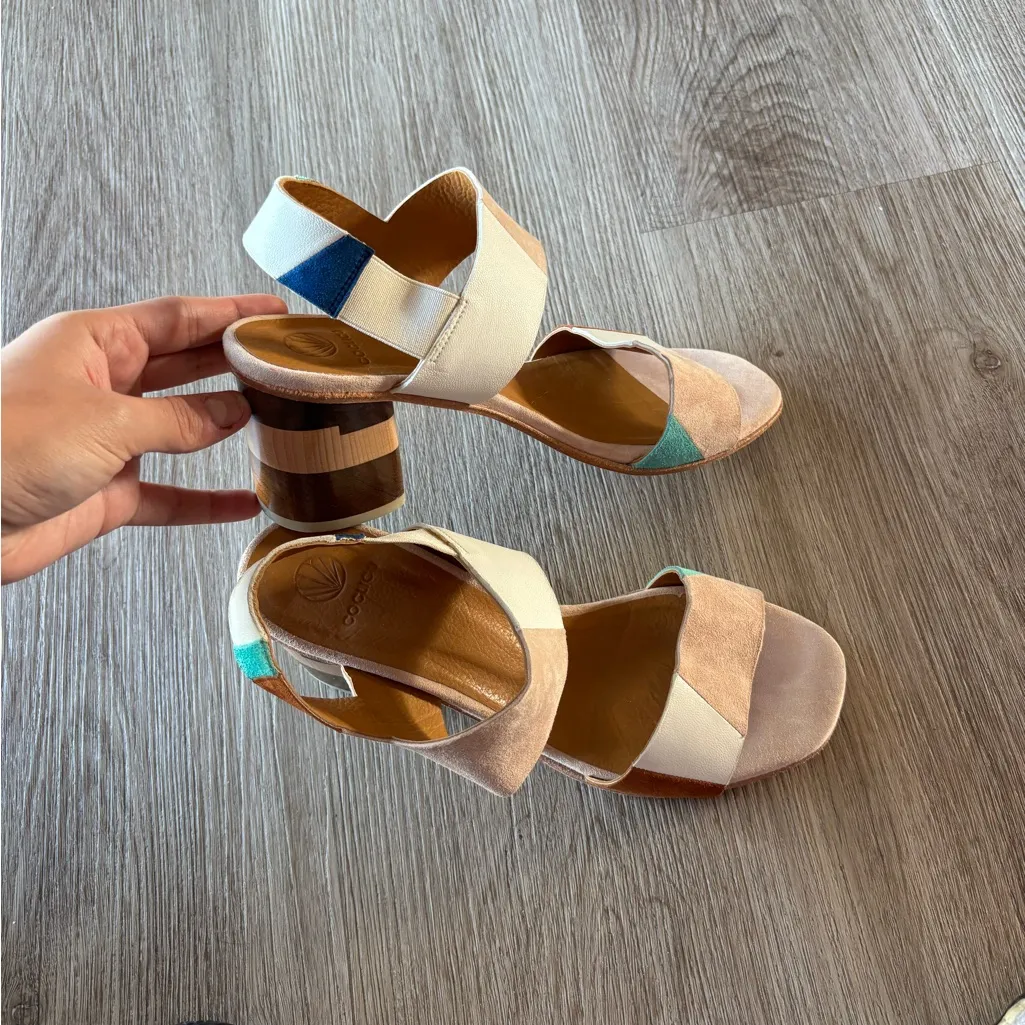 Coclico Banks Heeled Sandals Size 7 - Image 8