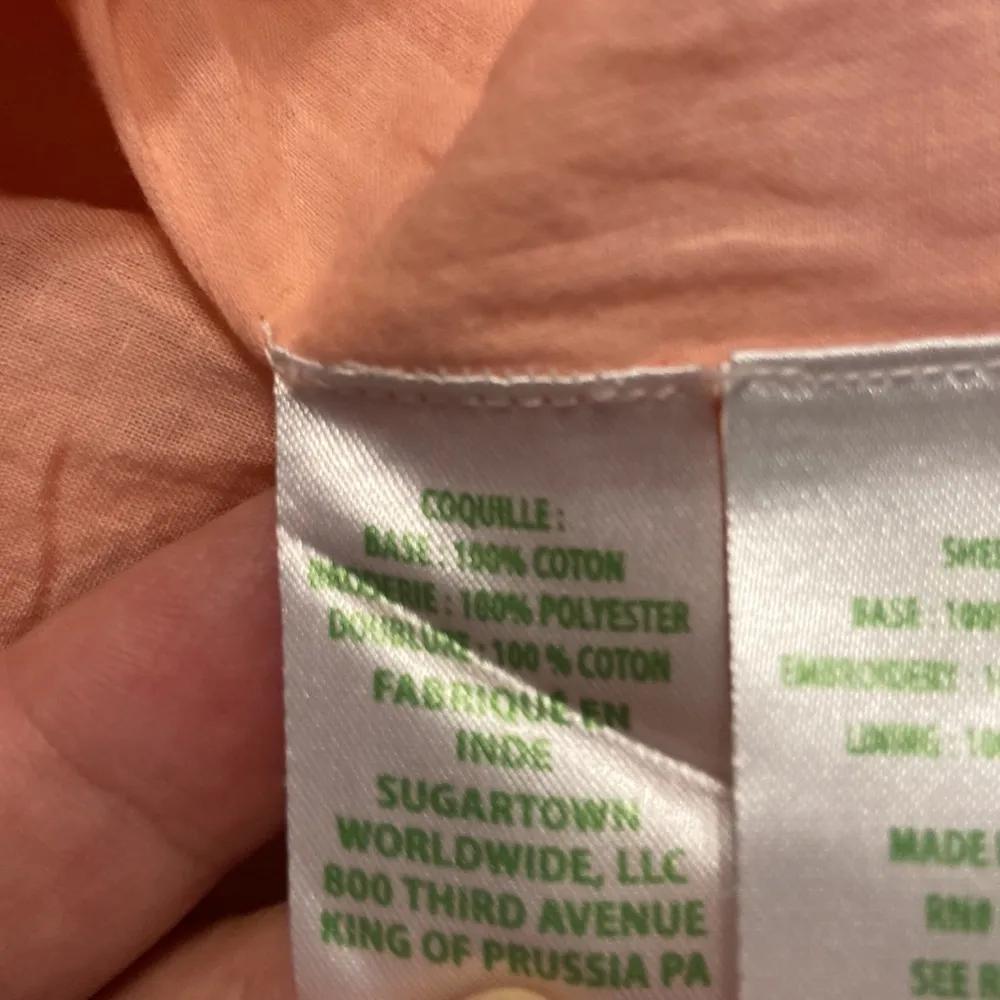 Lilly Pulitzer Shirt size 00 excellent condition length 24” bust 28” - Image 6