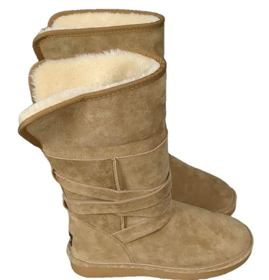 Lamo tall boots size 8 Tan - Image 2