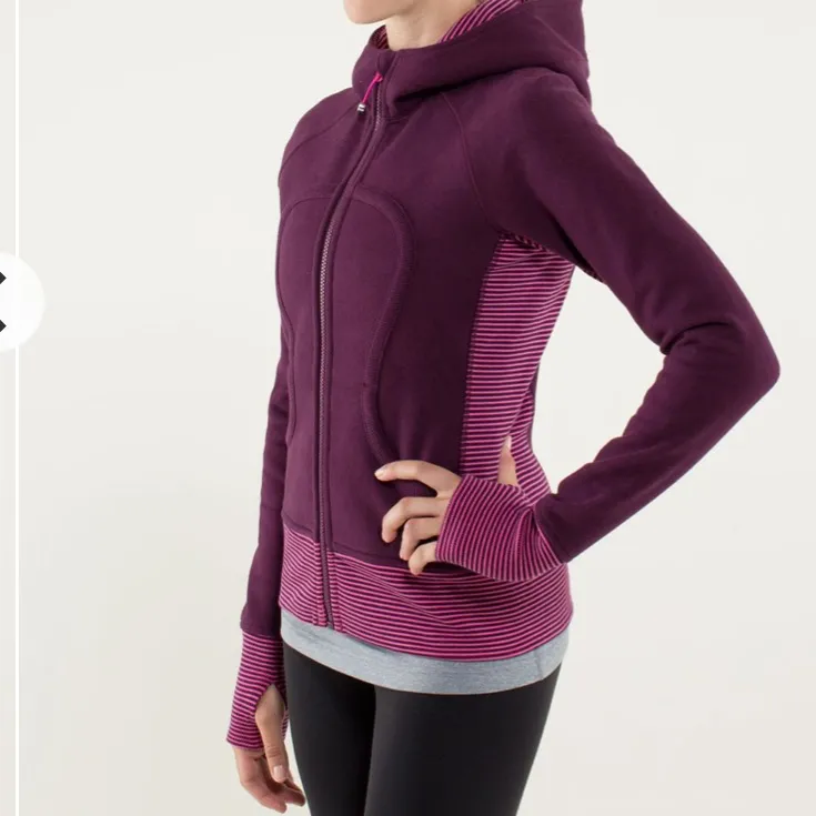 Lululemon VINTAGE Scuba Stretch Hoodie Jacket - Image 2