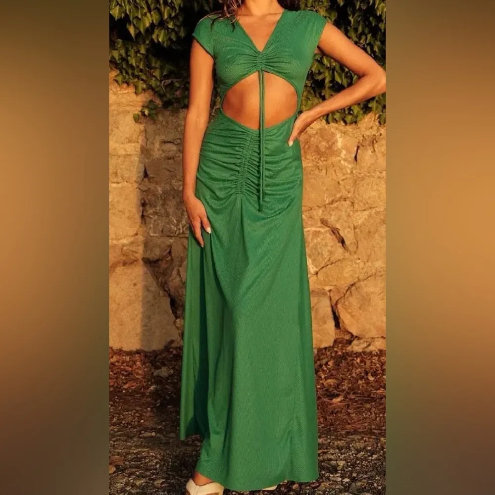 Agua Bendita Green Ailana Dress - Image 4