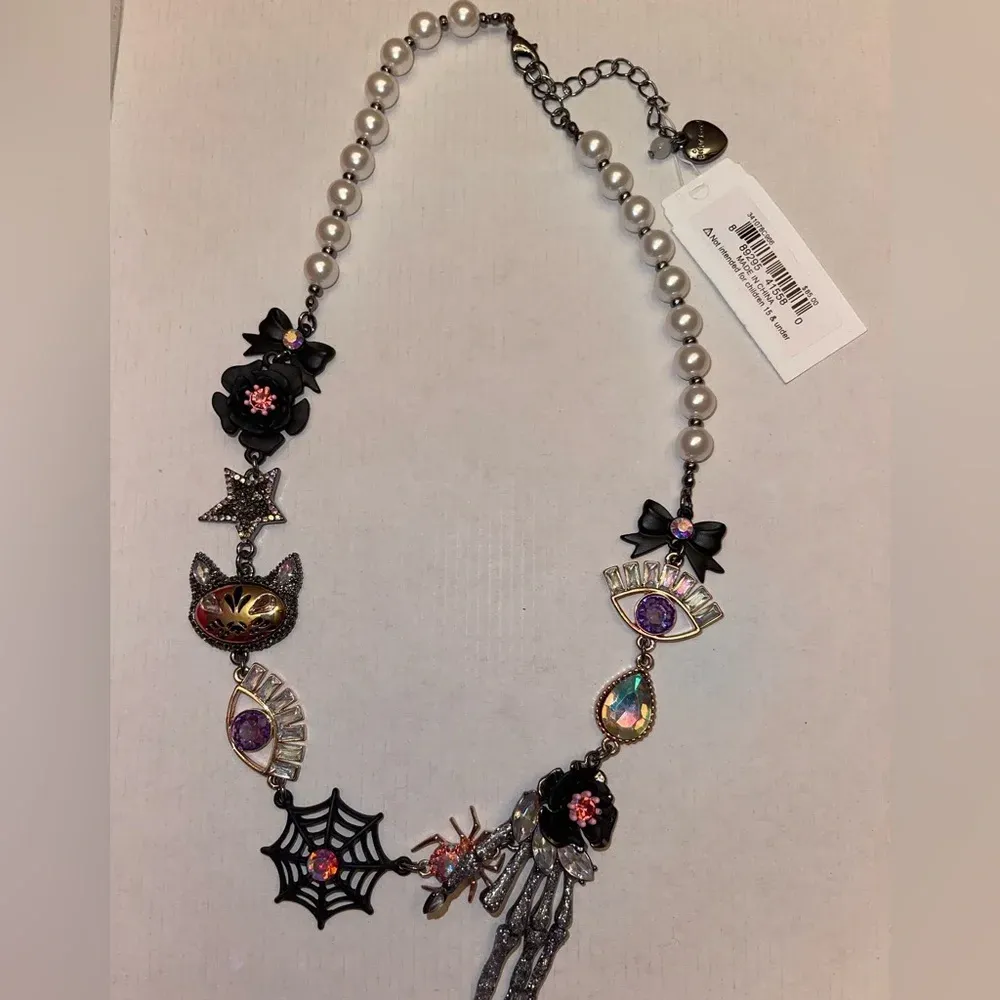NWT Betsey Johnson Halloween Necklace Rare - Image 9