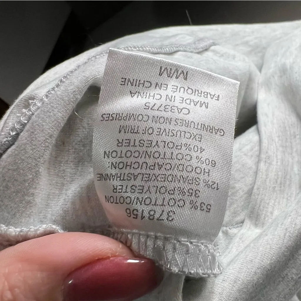 Roots Active Light Gray Kangaroo Pocket Hoodie Sweater - Image 8