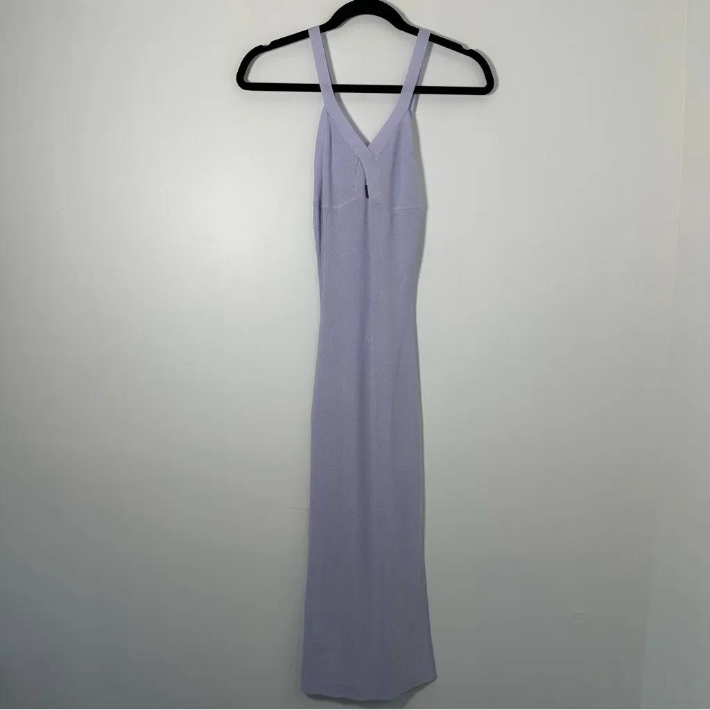 IRO Paris Lavender Bodycon Midi Dress Size XXS NWT - Image 3