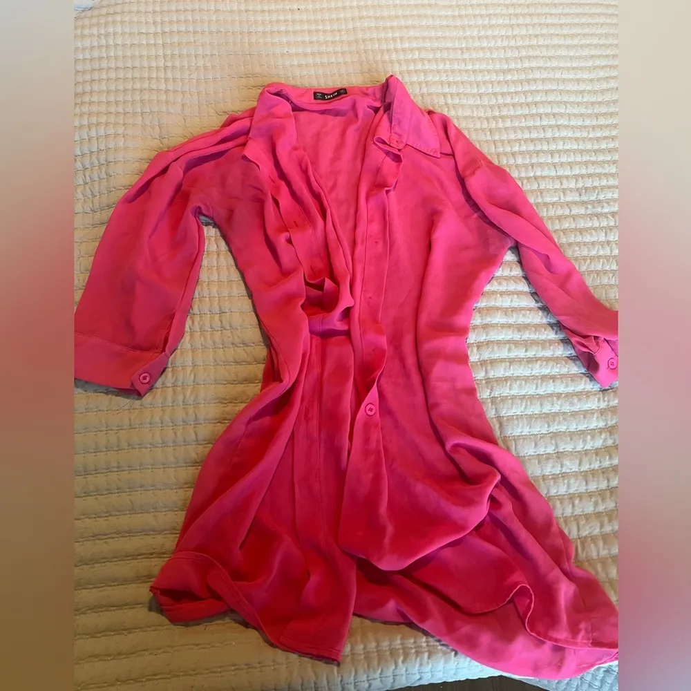 SheIn  long button up dress/blouse - Image 2