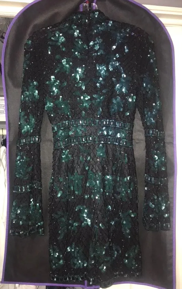 Mac Duggal Beaded Homecoming Romper - Image 3