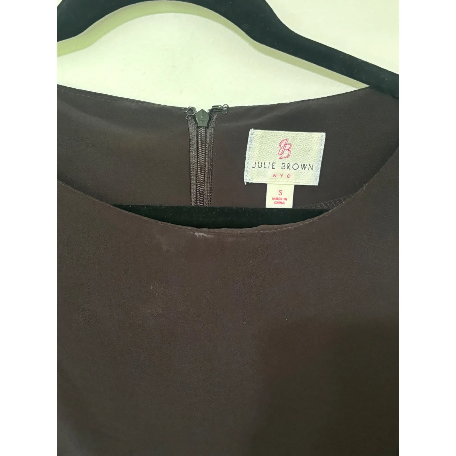 Julie Brown‎ Ruched Sheath Dress Cocktail Party 3/4 Sleeve Black S - Image 3