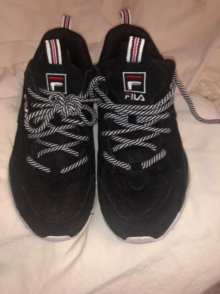 FILA Black  Tennis Shoes! - Image 2