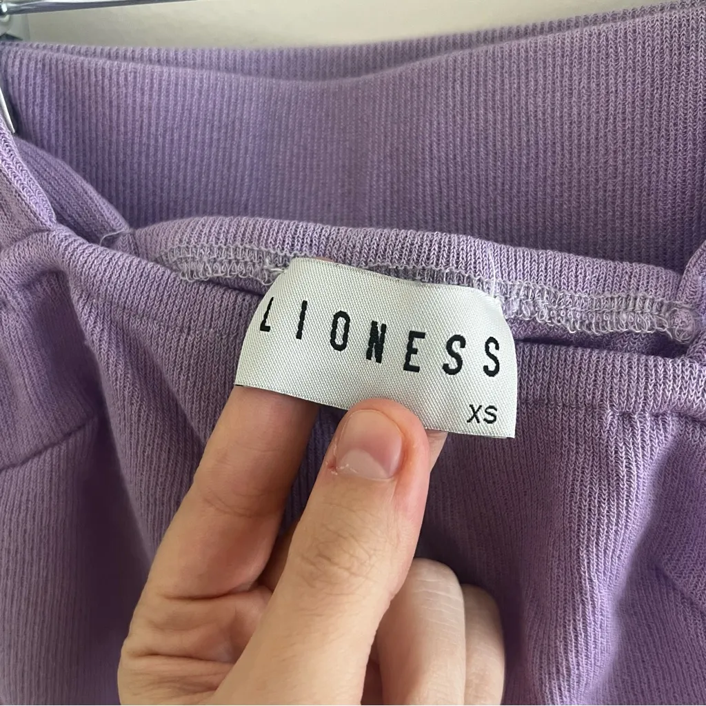 Lioness Purple Set Pants and Top - Image 3