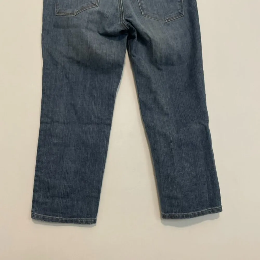 ANN TAYLOR LOFT Modern Crop Medium Wash Faded Cropped Ankle Jeans or Jean Capris - Image 13