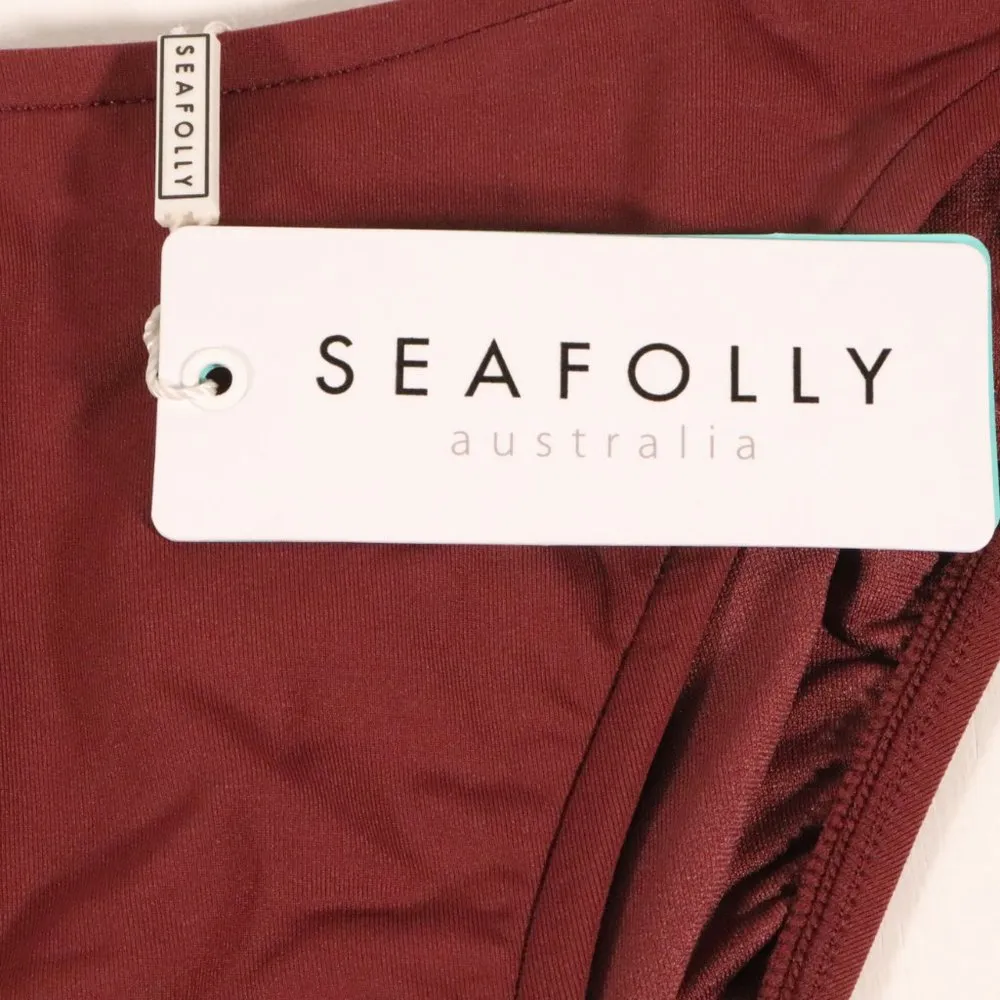 NWT Seafolly Active High Cut Pant in Plum - Image 4