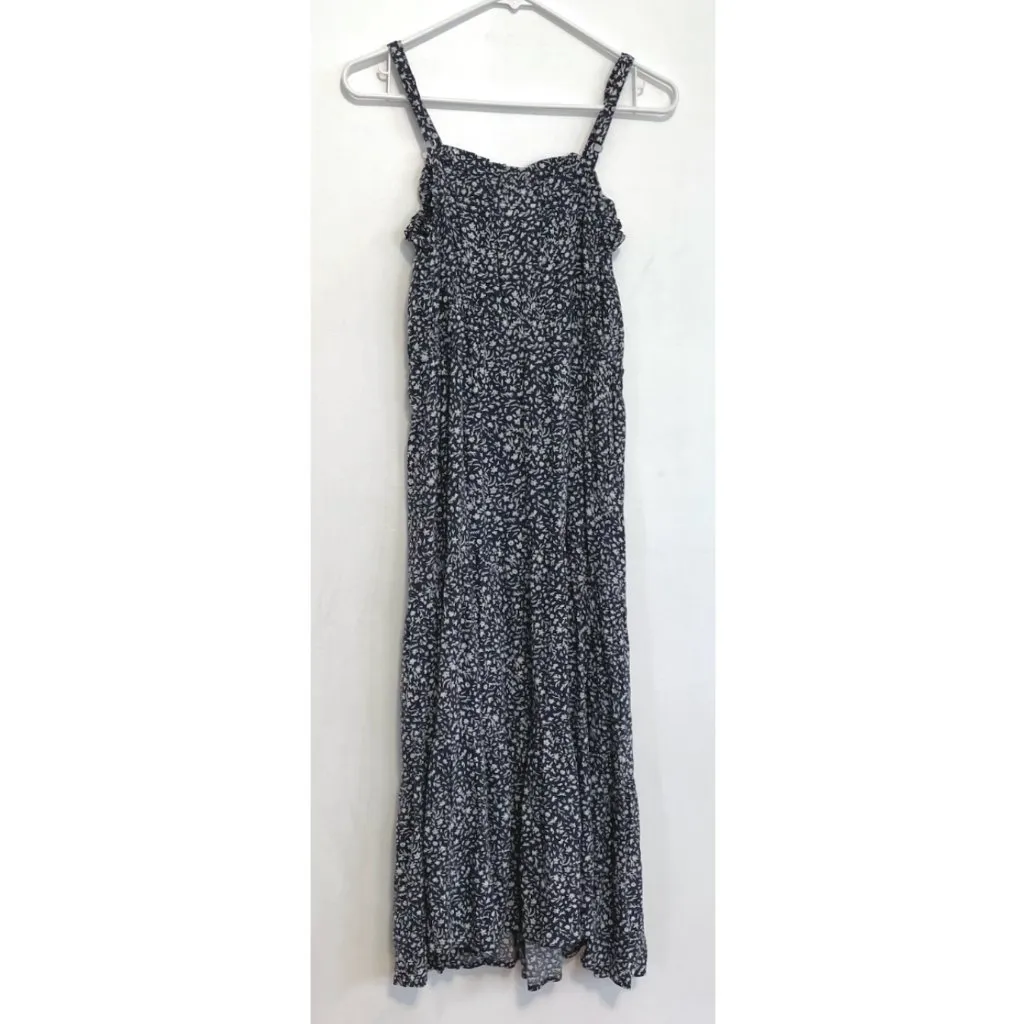 UNIVERSAL THREAD Sleeveless Square Neck Button Front Tiered Midi Dress Floral XS - Image 11