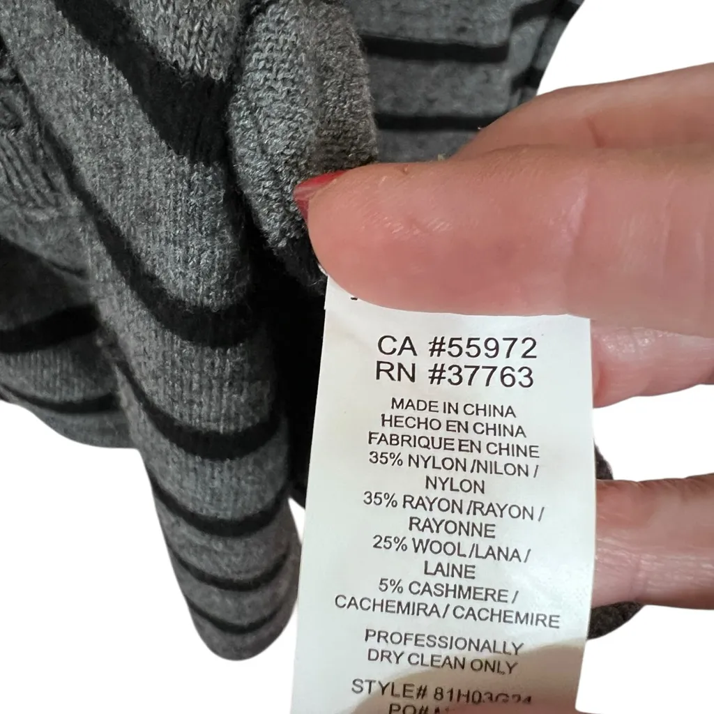 C&C California Heather Gray Knit Top - Image 3