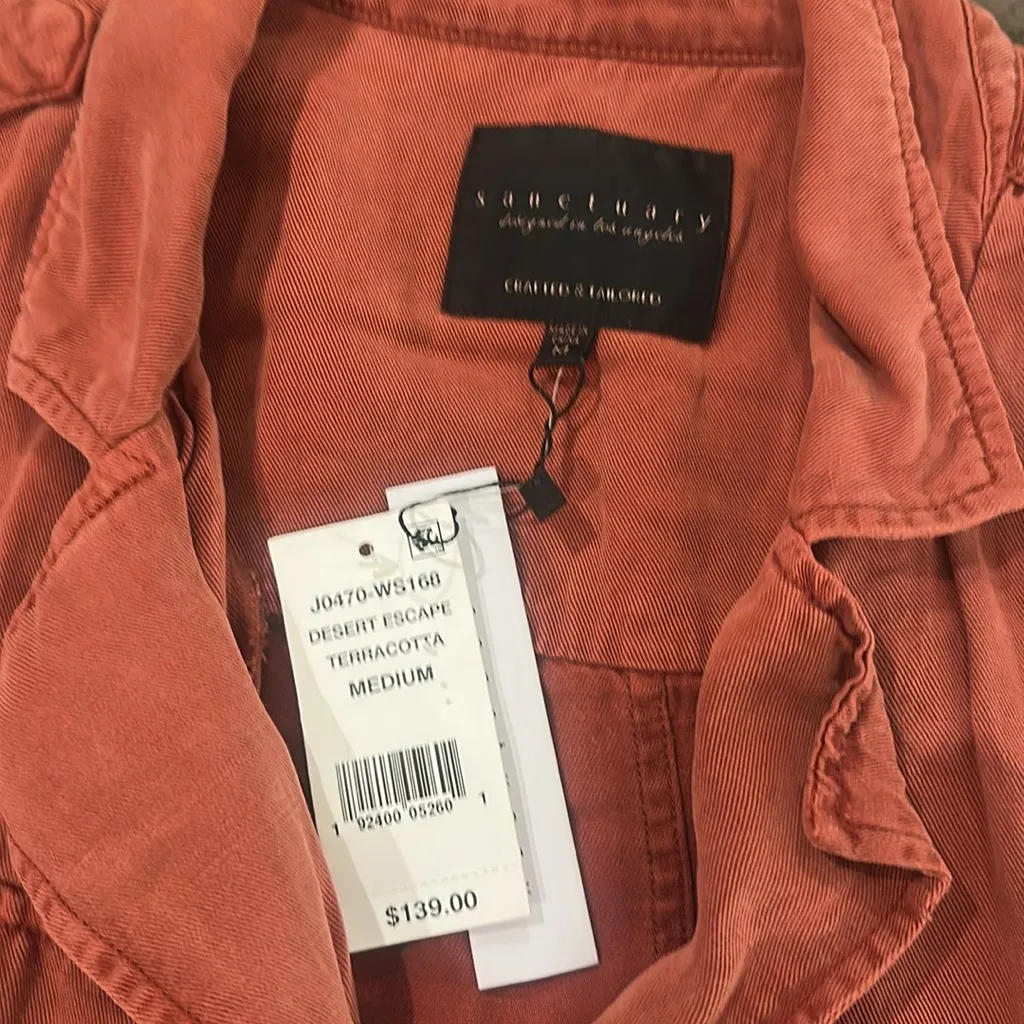NWT Sanctuary Desert Escape Terracotta Jacket Sz M - Image 5