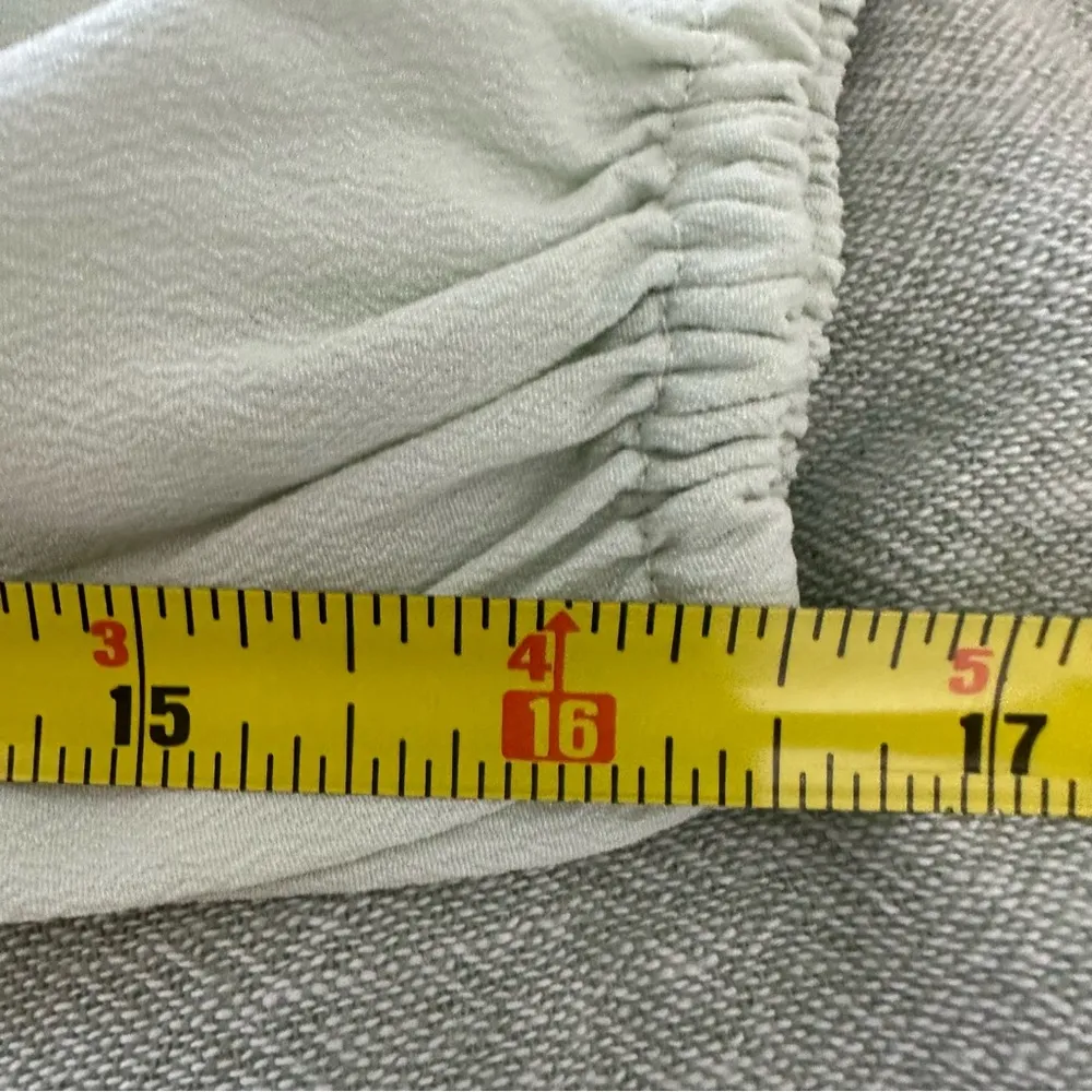 Abercrombie & Fitch Women’s Green Billowy Sleeve Corset Dress Size L NWT - Image 7