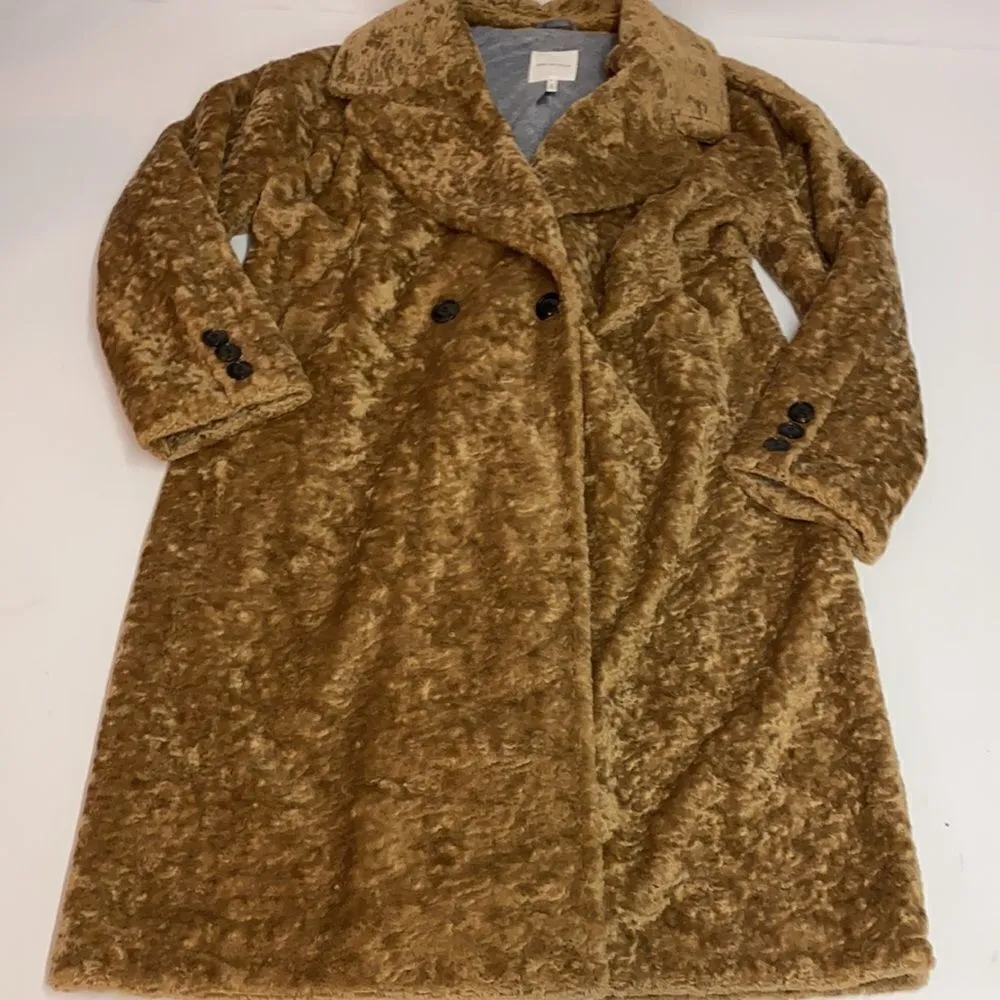 Avec Les Filles‎ Faux Sherpa Teddy Cocoon Coat Size Large NWOT - Image 6
