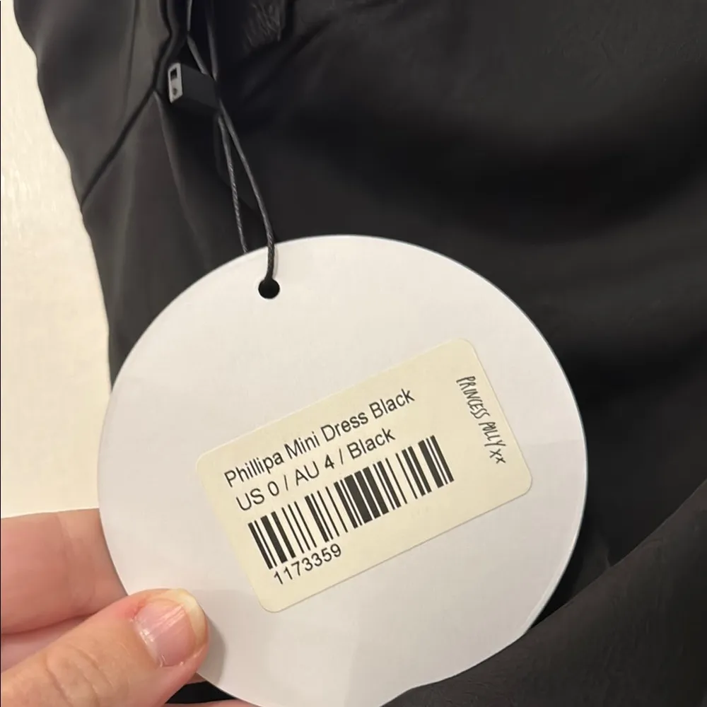 NWT  - Phillipa Mini Dress in Black - Image 11