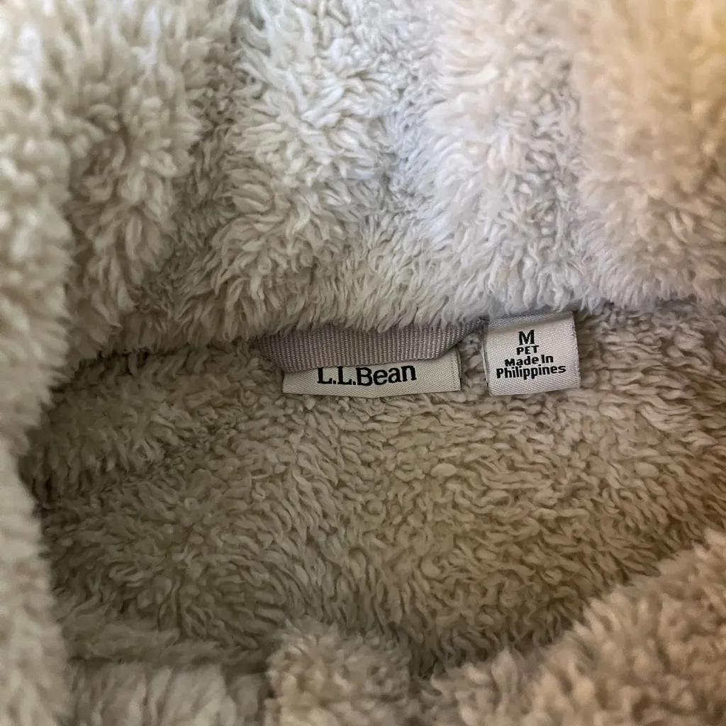 L.L. Bean zip up fleece Gray Size undefined - Image 3