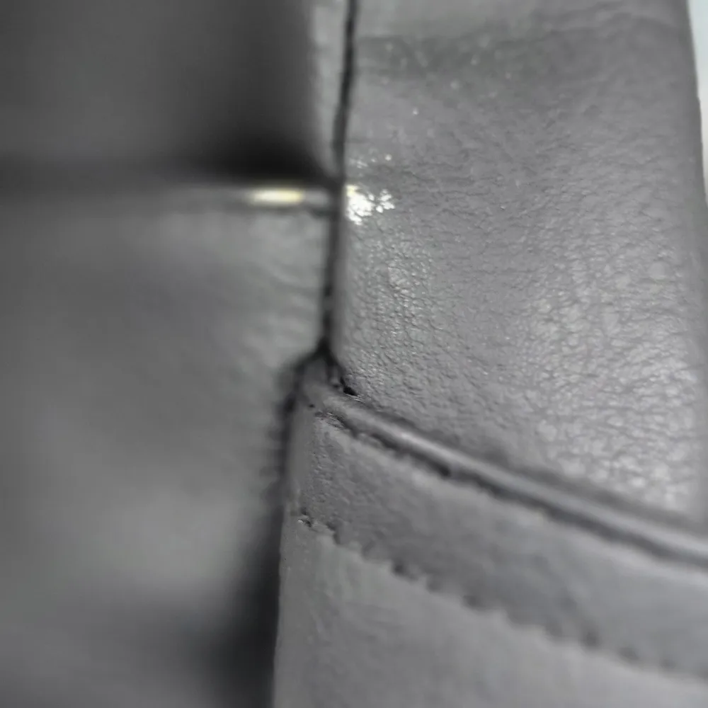 Front zip hobo shoulder bag Silver - Image 6