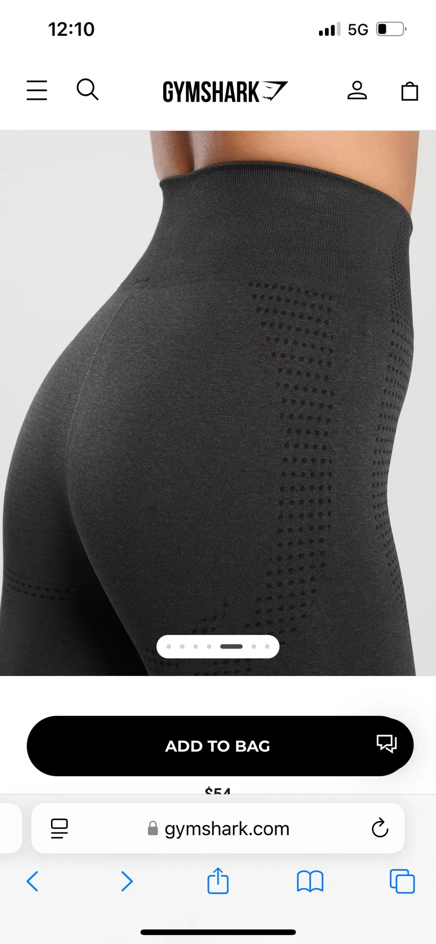 Black Vital Seamless Legging - Image 5