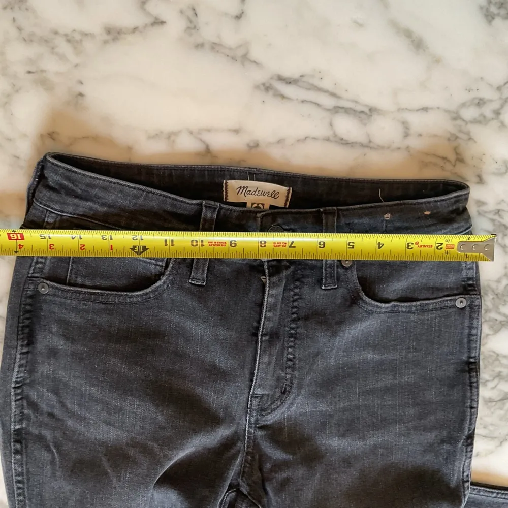 NWT Madewell Curvy Mid-Rise Stovepipe Jeans 27 l 1.5” seam next to zipper to sew - Image 6
