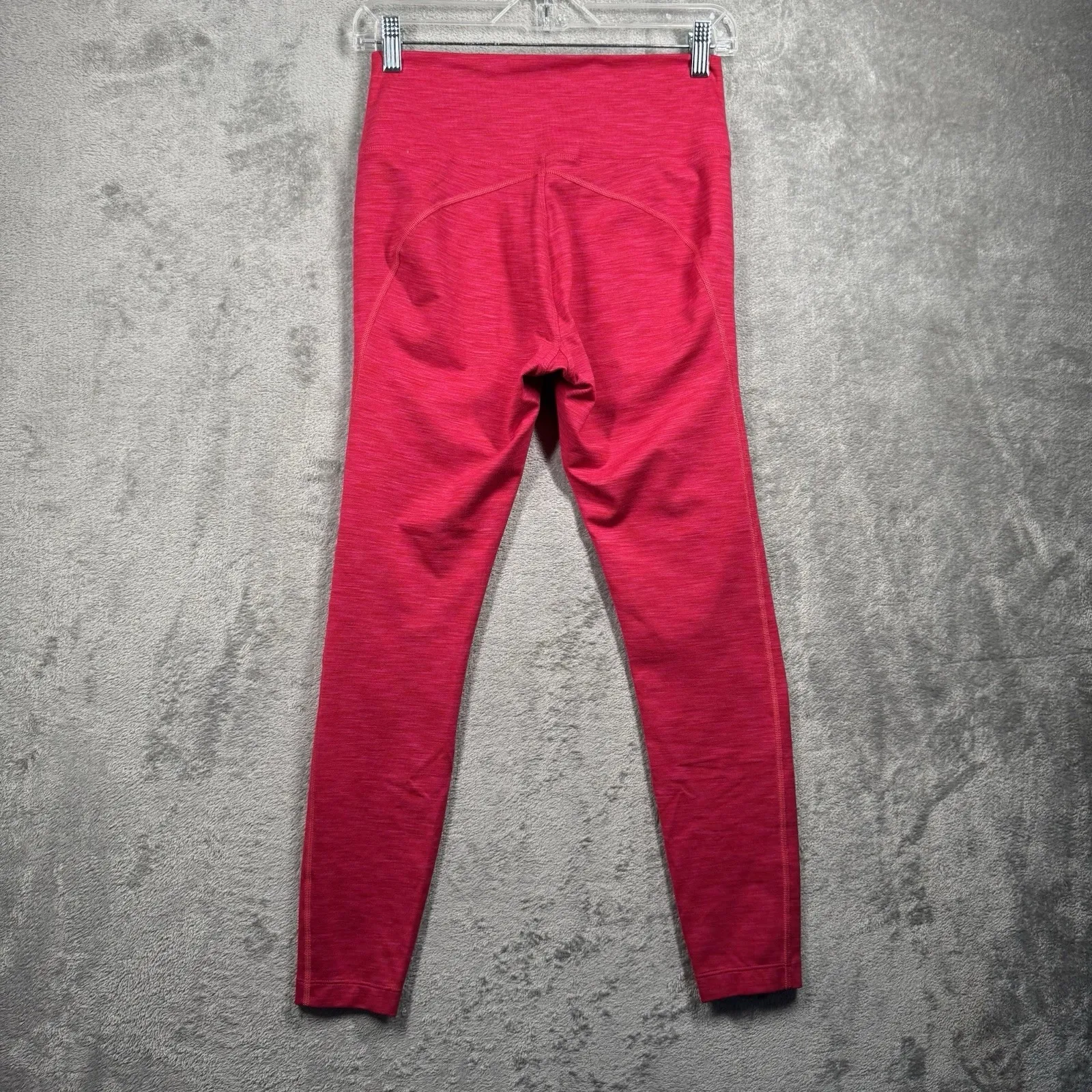 Outdoor Voices 7/8 Leggings Medium Pink Heather High Waist 24" Inseam‎ Workout - Image 3