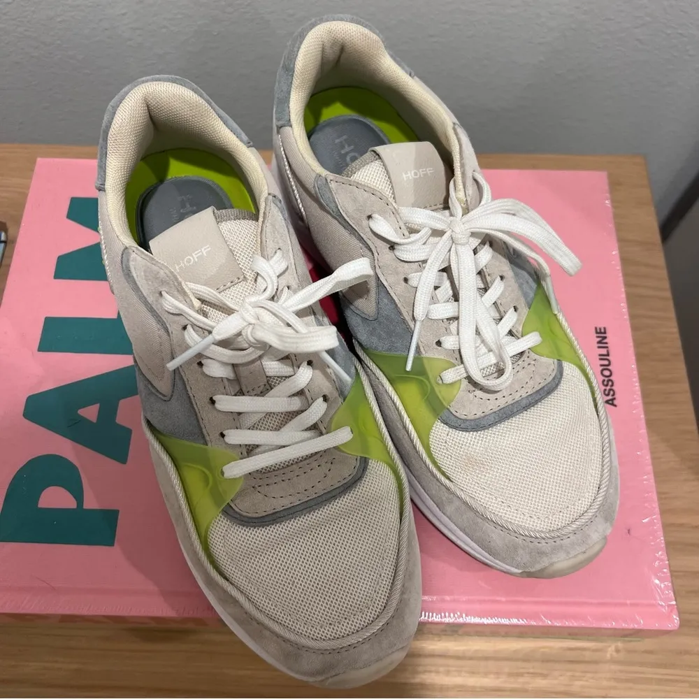 Hoff Women’s District White Chapel Sneaker in Grey Gray Size 8 - Image 9