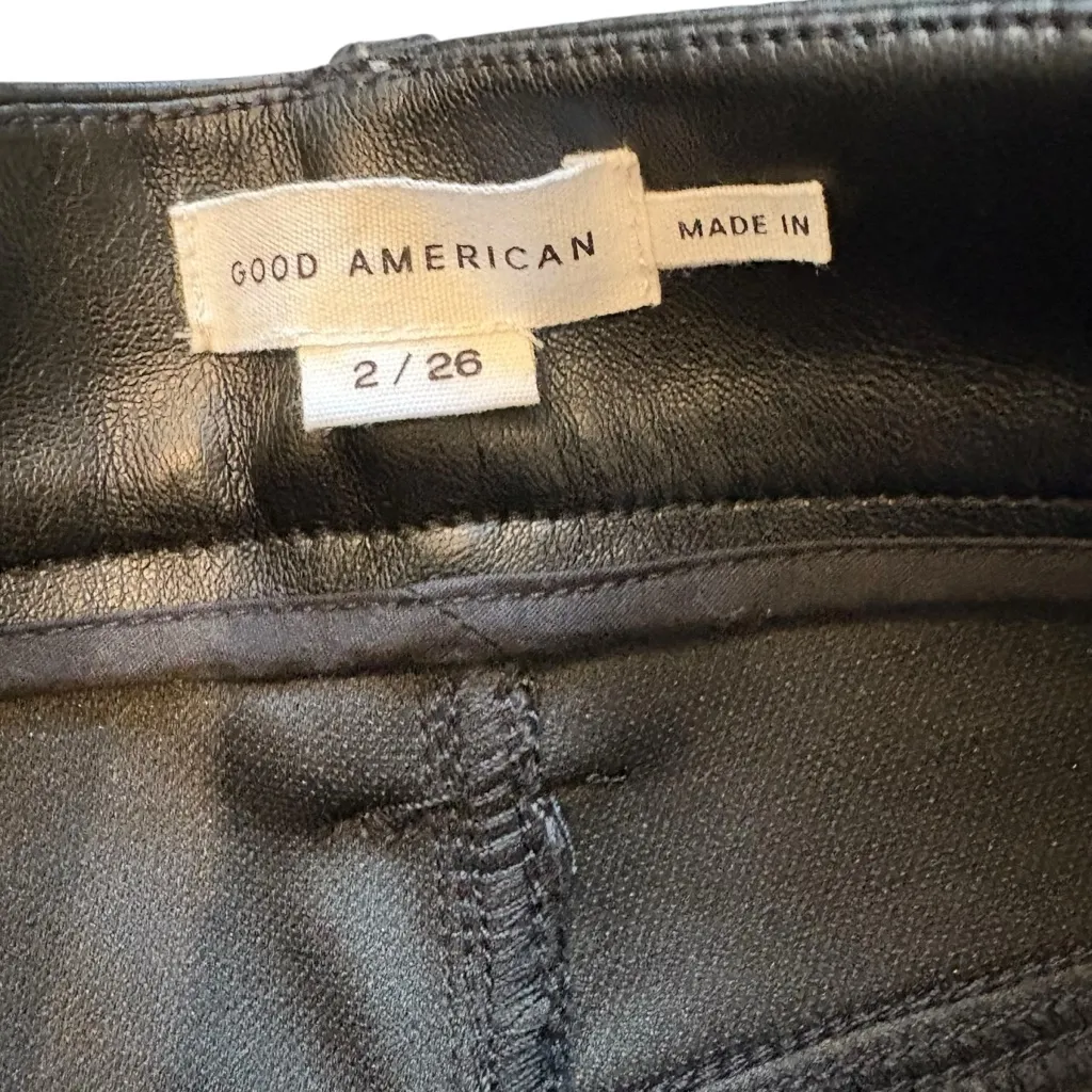 Good American Good Legs Mini Boot-Cut Pants, Sz 2 - Image 12